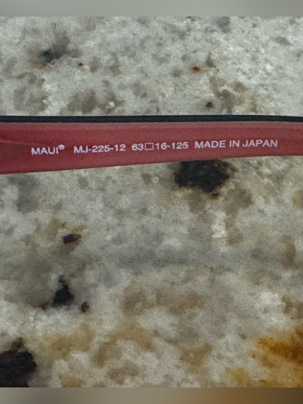 Maui Jim Sunglasses Rainbow 🌈 Falls Dusty Rose Polarized Lenses w Case Like New - Picture 5 of 8